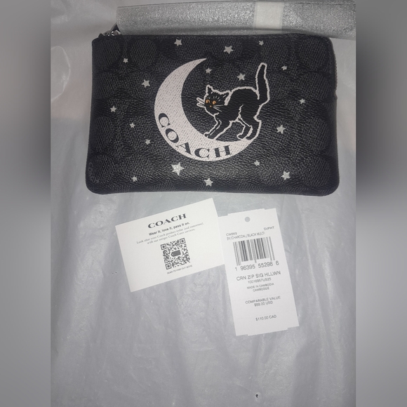 New Coach Halloween Trick/Treat Bucket With Matching Coach Wristlet 🎃 NWT 🎃 - Picture 11 of 16